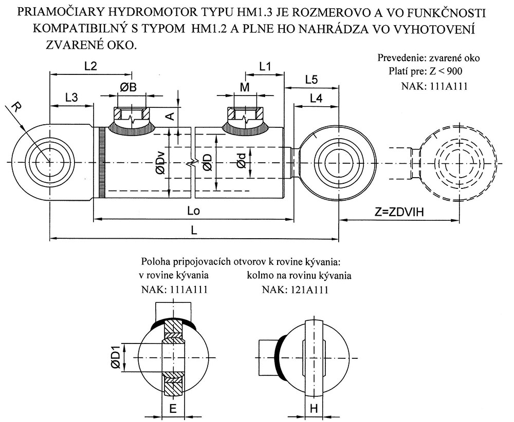 HM1.3 dvojčinný